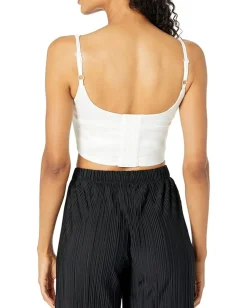 line and dot Celestin Top Ivory New