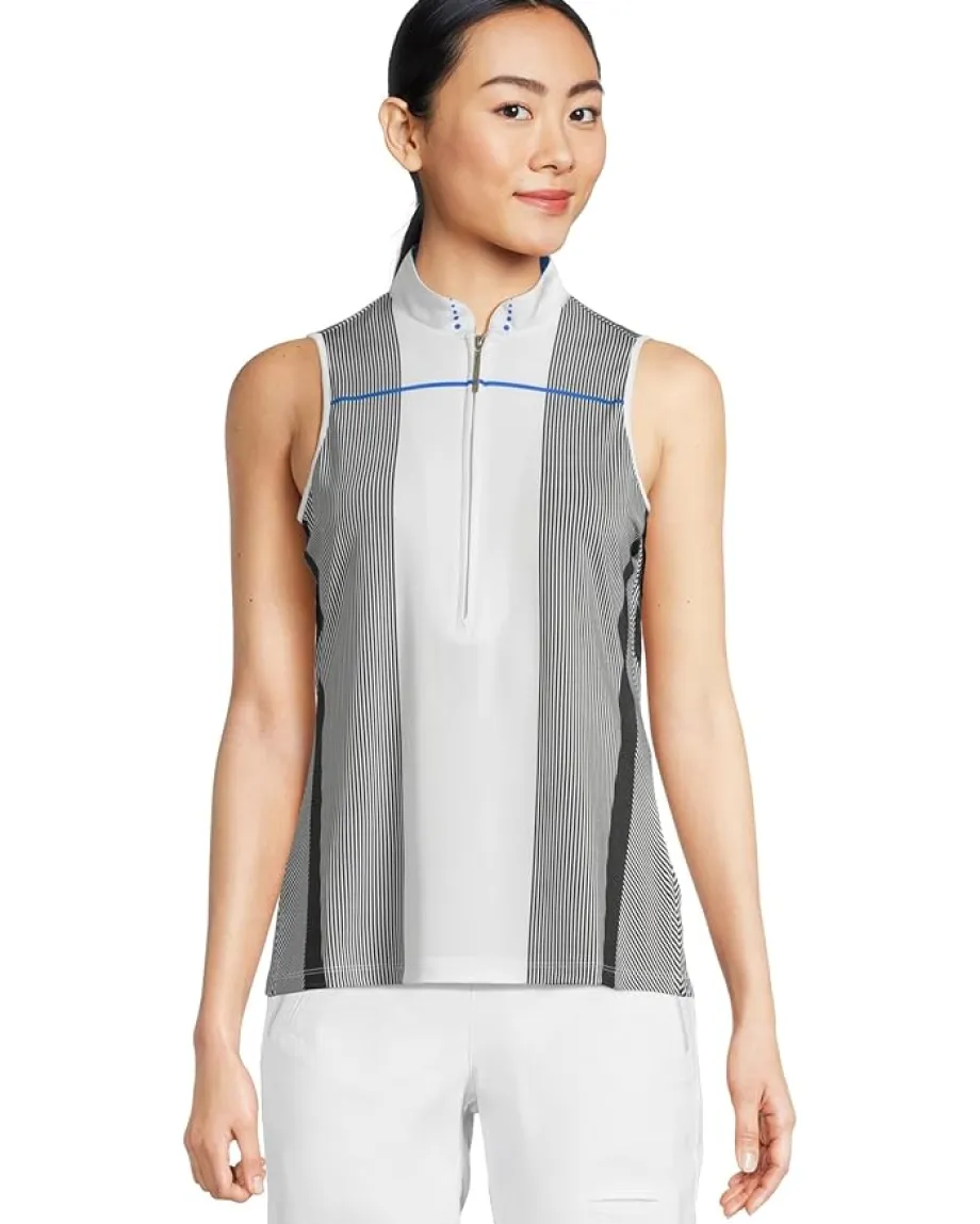 Women Jamie Sadock C'est La Vie Striped Sleeveless Top