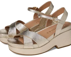 Aerosoles Chabella Gold Metallic Textured Faux Leather Best