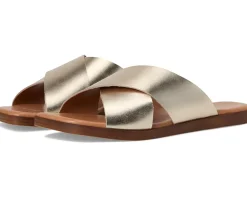 Women Seychelles Chai Metallic Leather Sandal