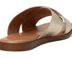 Women Seychelles Chai Metallic Leather Sandal