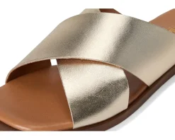 Women Seychelles Chai Metallic Leather Sandal
