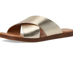 Women Seychelles Chai Metallic Leather Sandal