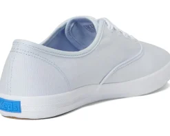 Keds Champion Canvas Lace Up Light Blue Canvas Clearance