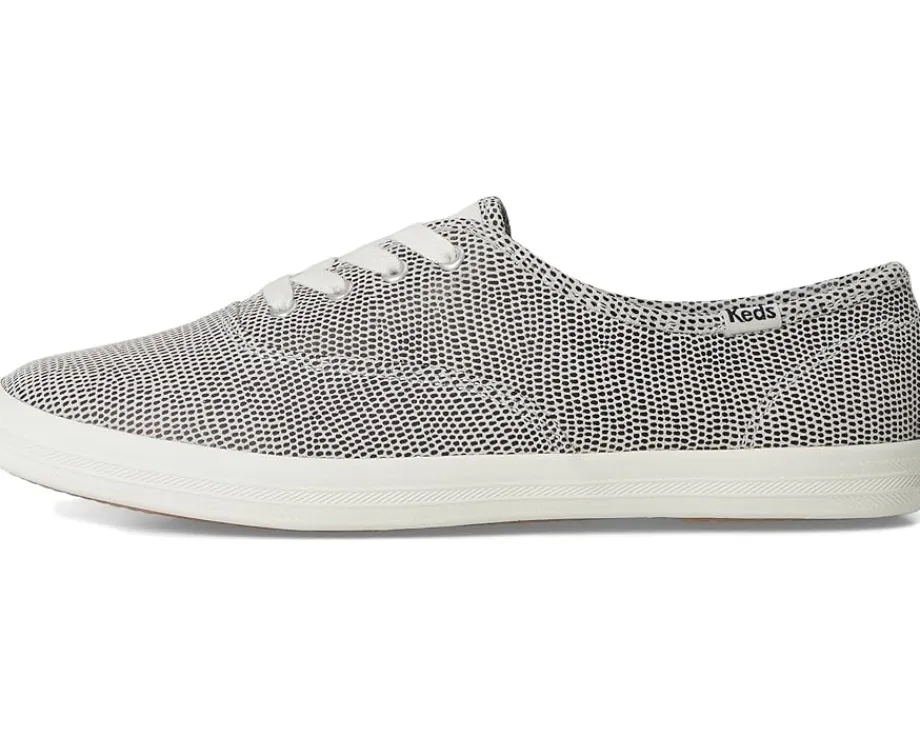 Women Keds Champion Leather Lace Up