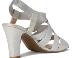 LifeStride Charlotte High Heel Sandal Silver Clearance