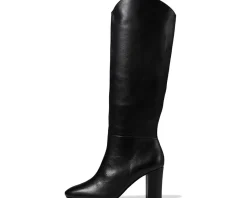 Johnston & Murphy Charlotte Knee High Boots Black Discount