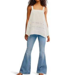 Free People Charlotte Tunic Clean Ivory Hot