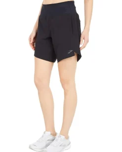 Brooks Chaser 7" Shorts Black Clearance