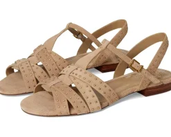 Women Vince Camuto Chaya Studded Gladiator Flat Sandals