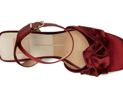 Dolce Vita Cheer Wine Satin Clearance