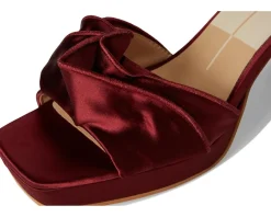 Dolce Vita Cheer Wine Satin Clearance