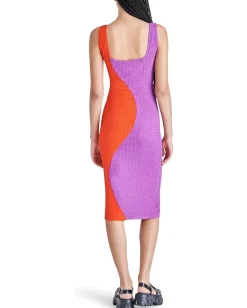 Steve Madden Cheryl Dress Red Orange Discount
