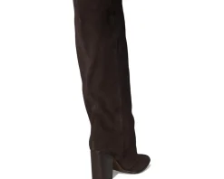 Nine West Chicke Dark Brown Suede New