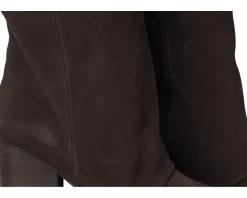 Nine West Chicke Dark Brown Suede New