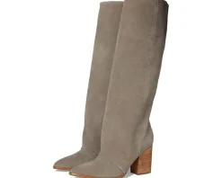 Nine West Chicke Taupe Suede