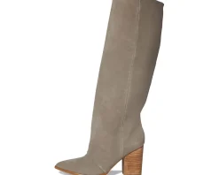 Nine West Chicke Taupe Suede