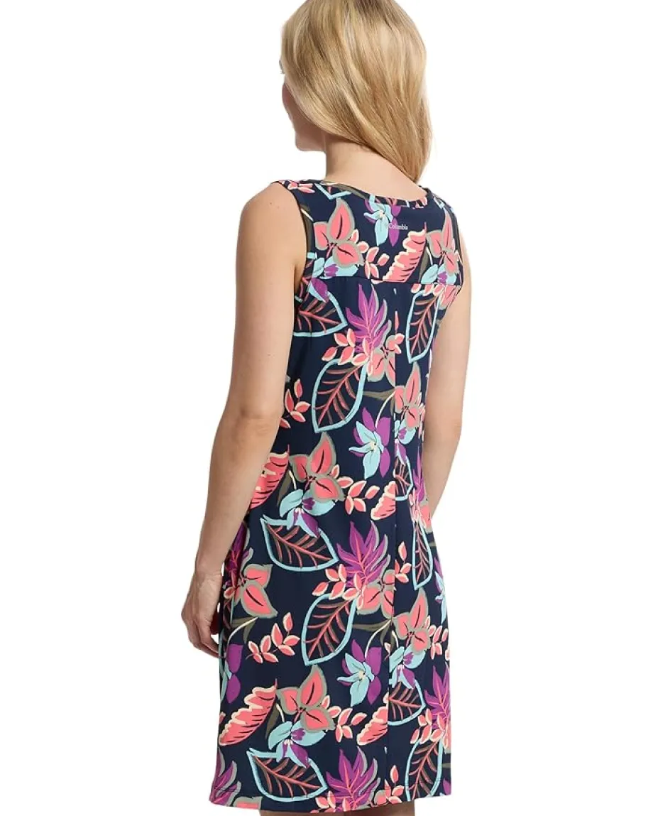Columbia Chill River™ Printed Dress Hot Coral Pasteled Online