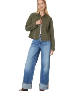 Madewell Chino Pintuck Long Sleeve Shirt Faded Ivy Sale