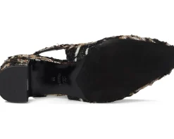 Dune London Choiced Brown Fabric Clearance