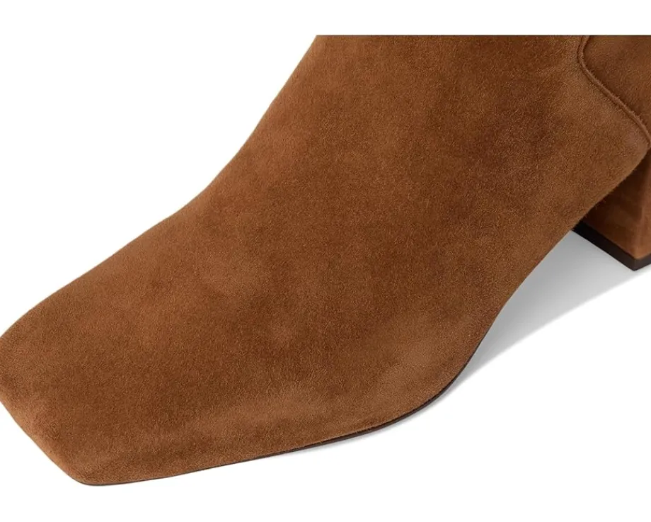 Naturalizer Christine Dress Bootie Dark Chestnut Brown Suede Discount