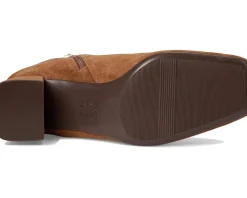 Naturalizer Christine Dress Bootie Dark Chestnut Brown Suede Discount