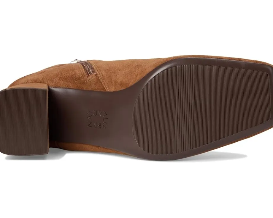 Naturalizer Christine Dress Bootie Dark Chestnut Brown Suede Discount