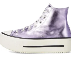 Women Converse Chuck Taylor All Star Lift Double Stack Metallic