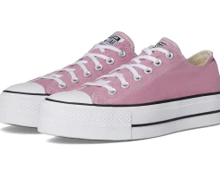Converse Chuck Taylor All Star Lift Platform - Ox Cliffside Rose/White/Black New