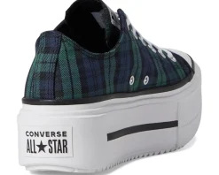 Women Converse Chuck Taylor All Star Lift Double Stack Platform Plaid
