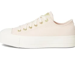 Converse Chuck Taylor All Star Low-Top Lift Platform Sneaker Pale Petal/Egret/Gold Sale