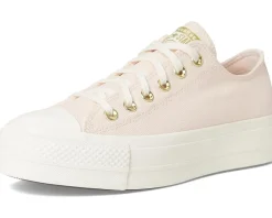 Converse Chuck Taylor All Star Low-Top Lift Platform Sneaker Pale Petal/Egret/Gold Sale
