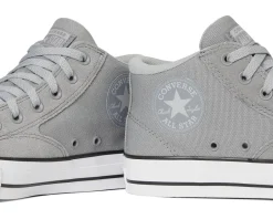 Converse Chuck Taylor All Star Malden Street Mid Top Sneakers Classic Grey/Grey Area/White Best