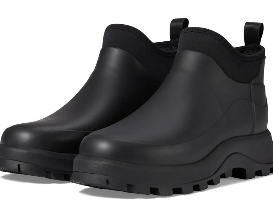 Hunter City Explorer Ankle Boot Black New