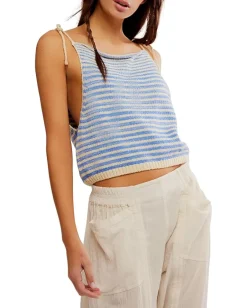 Free People Claire Tank Granada Sky Combo Sale
