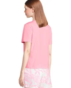 Women Lilly Pulitzer Clairmont Crochet Trimmed