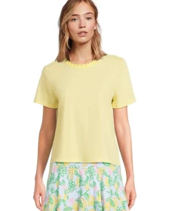 Women Lilly Pulitzer Clairmont Crochet Trimmed