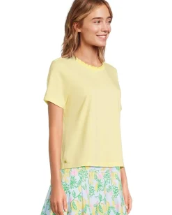 Women Lilly Pulitzer Clairmont Crochet Trimmed