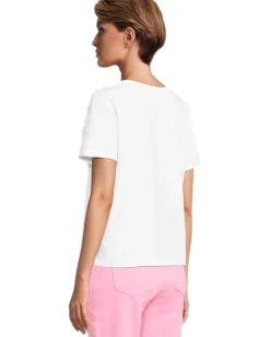 Lilly Pulitzer Clairmont Rosette Knit Top Resort White Online