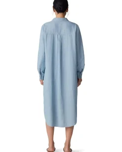 Women Eileen Fisher Classic Collar Dress