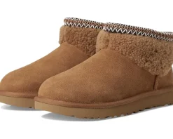 UGG Classic Ultra Mini Maxi Curly Chestnut Outlet