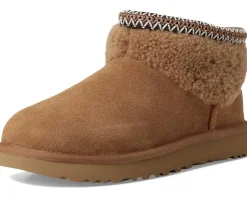 UGG Classic Ultra Mini Maxi Curly Chestnut Outlet
