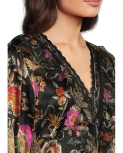 Johnny Was Claudia Blouse - Lowri Lowri/Black