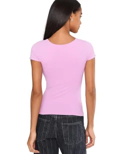 Women Free People Clean Lines Sunfade Baby Tee