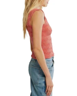 Free People Clean Slate Tank Rose Sienna Discount