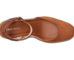 Cole Haan Cloudfeel Kyra Espadrille Wedges British Tan Suede Online