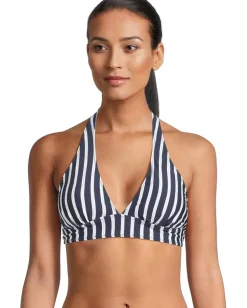 Women Tommy Bahama Coastline Stripe Rerversible Halter Top