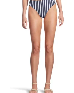 Tommy Bahama Coastline Stripe Reversible Hi-Waist Mare Navy Rev Clearance