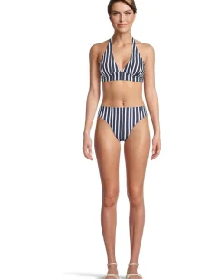 Tommy Bahama Coastline Stripe Reversible Hi-Waist Mare Navy Rev Clearance