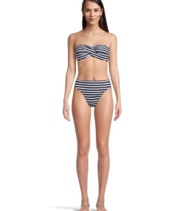 Women Tommy Bahama Coastline Stripe Twist Bandeau Top